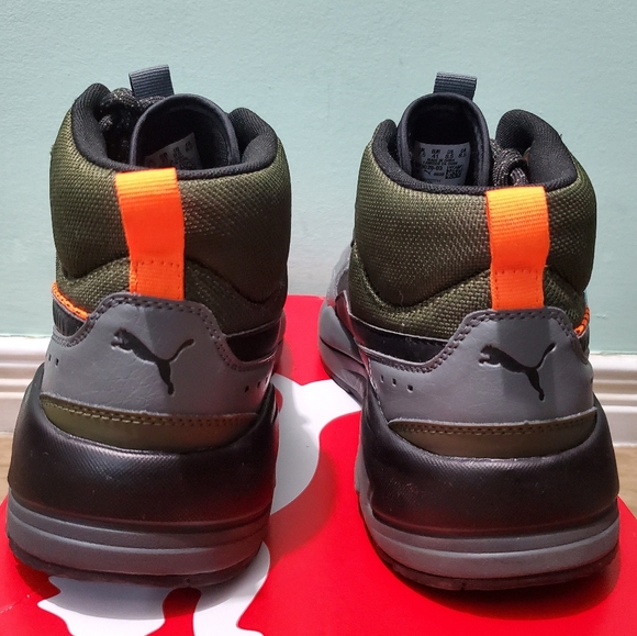 PUMA X-Ray 2 Square Mid Winter Unisex High Top Chunky Sole Sneakers sz 41 - Picture 9 of 12